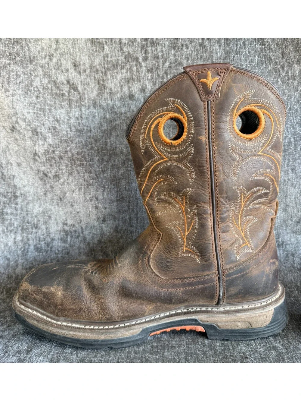 Dan Post Storms Eye Men's 11 W Waterproof Composite Toe Work Boots Brown DP59414
